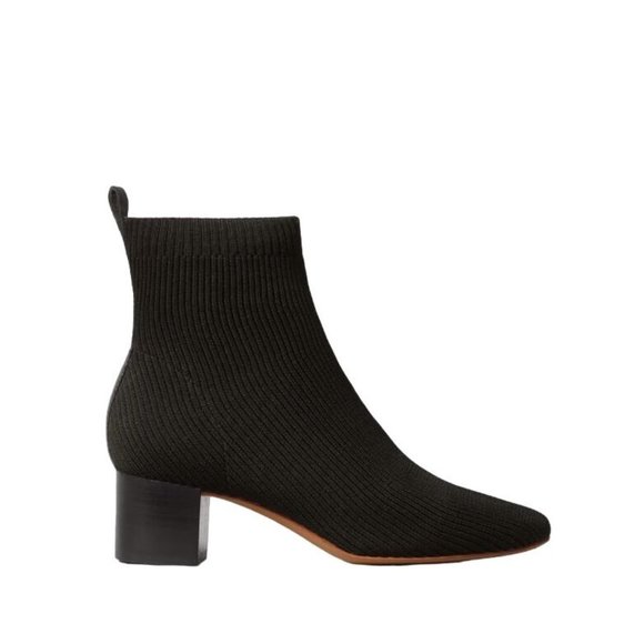 Everlane The Glove Boots in Black New Womens Knit Ankle Bootie - Picture 14 of 15